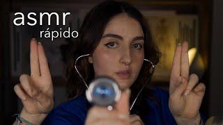 asmr en español - TEST de nervios CRANEALES - ASMR para dormir profundo *rápido*