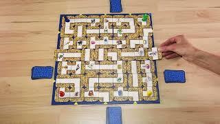 How to Play Labyrinth | The race for treasures in the moving maze ‍️