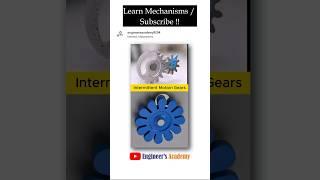 Intermittent Gear Mechanisms #technology #automobile #mechanical #shortvideo