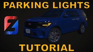 GTA 5 Parking Lights [ZModeler 3 | Tutorials]