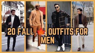 20 Fall Outfits for Men! #fashion