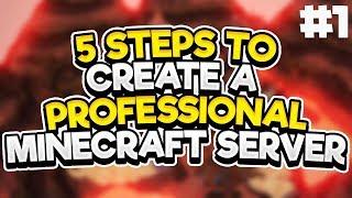 5 Steps to Create a Professional Profitable Minecraft Server! | Step 1: "Appearance""