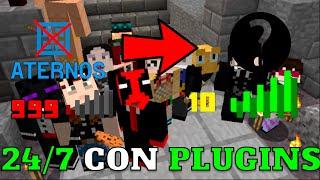 Como CREAR Un Servidor de Minecraft con plugins GRATIS y FÁCIL para jugar con amigos sin aternos