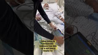 Patient Shifting By ICU Ambulance #baby #viral