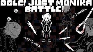 [unitale,CYF] DDLC! Just Monika battle! [undertale×DDLC fangame]