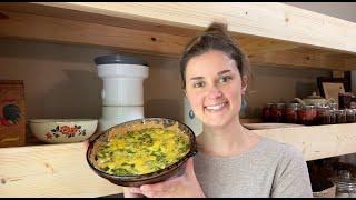 Sharing my Favorite Quiche Recipe | Easy Einkorn Crust