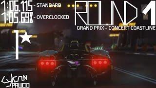 Asphalt Legends Unite -Grand Prix- LT Valkyrie -Round 1(Concert Coastline)-1:06.115 1*/1:05.698 1*OC