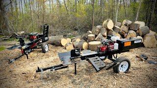 Swapping Firewood Splitters. Go BIG or Go Home.