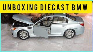 Diecast Unboxing-BMW 7 Series 1/18 BMW AG Licsensed modelRealistic BMW X5 1/18 Scale Model Unboxing