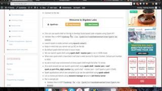 Using Big Data labs of itversity for Spark
