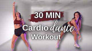 30 MIN CARDIO DANCE Workout  burn 320 CALORIES | All Standing | All Levels | Full Body Fat Burn