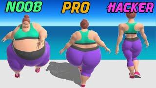 NOOB vs PRO vs HACKER in Fat 2 Fit