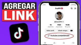 Cómo PONER un LINK en TIKTOK (2024) Agregar un ENLACE en tu Perfil de Tiktok