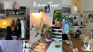 Room Tour | 맥시멀 자취방 룸투어 (10평 분리형 원룸) | 홈 오피스, 뜨개 소품, 고양이 용품