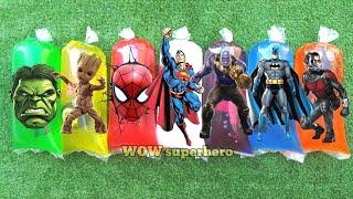 AVENGERS SUPERHEROES #25 Spiderman, Iron Man Captain America, Batman, Superman, Venom, Thanos, groot