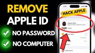 How To Remove Apple ID Without PASSWORD (2024)