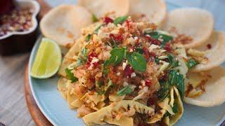 Delicious Vietnamese Bamboo Shoot Salad: Healthy & Easy Recipe in 3 minutes!