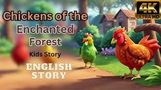 Chickens of the Enchanted Forest | English Kids Story | Snipy Tales | #story #storyvideo #storytime