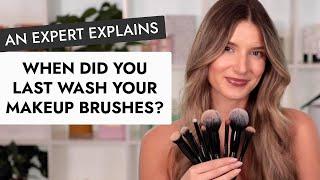 How to clean your makeup brushes the CORRECT way at home!