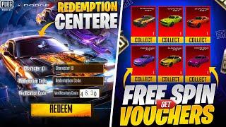 Get Free Dodge Redeem Codes | New Dodge Event | Muscle Mania Reloaded | PUBGM