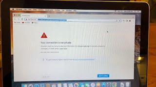 Apple Macbook Your internet Connection is Not Private Issue Quick & Easy Fix #apple #macbook #diy
