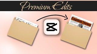 How To MAKE PREMIUM LOOKING EDITS ON CAPCUT