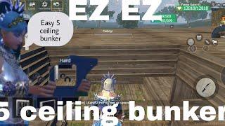 How to build 5 ceiling bunker | Last Island Of Survival | Last Day Rules Survival #lios #viral