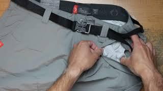 Raw Unboxing The American Outdoorsman Mens Hiking Shorts with Built in Belt Ideal for All Outdoor Ac