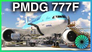 MSFS LIVE | *NEW FIRST LOOK* PMDG 777F | LONG HAUL! | Anchorage (ANC)  New York (JFK) | #msfs2020