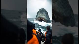 Terrifying Sea Encounter: What Lurks Beneath? #deepsea #ocean #scaryocean