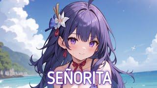 Nightcore - Señorita (Shawn Mendes, Camila Cabello) - (Lyrics)