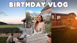 my birthday weekend away; cosy in the countryside & what I got for my birthday