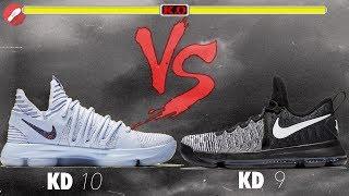 Nike Kd 10 vs Kd 9!