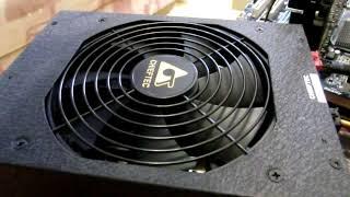 Распаковка и установка блока питания Chieftec 1250w mp4