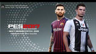 New ! patch pes 2017 to pes 2019!!!!