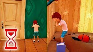 Hello Neighbor hide and seek У главного героя два брата? Бегаю вне дома