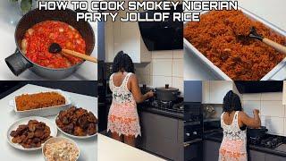 HOW TO PREPARE JOLLOF BASE SAUCE | HOW TO COOK SMOKEY NIGERIAN PARTY JOLLOF RICE