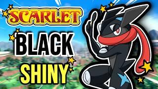 Pokemon ScarletBut I Can ONLY Use SHINY BLACK Pokemon