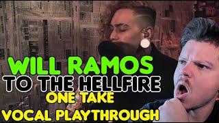 FIRST TIME HEARING! Lorna Shore - To The Hellfire One Take Vocal Playthrough | AMAZING!