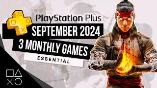 PlayStation Plus Essential September 2024 Monthly Games | PS Plus September 2024