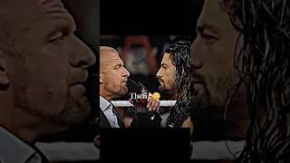 Triple H & Roman Reigns Then V's Now  |! Edit