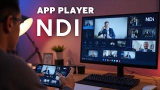 Como ter um Monitor de Retorno NDI através de um App (Android).