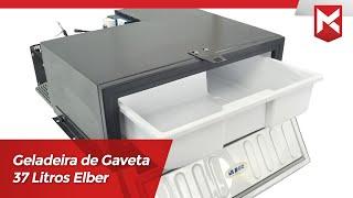 Geladeira para Caminhão de Gaveta 37L Elber | Loja Mundo do Caminhão