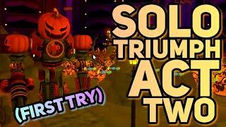 HOW TO SOLO ACT 2 - TOWER DEFENSE SIMULATOR HALLOWEEN EVENT