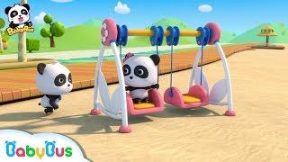 Baby Panda is Swinging | Learn Numbers | Nursery Rhymes | Kids Songs | Baby Cartoon | BabyBus