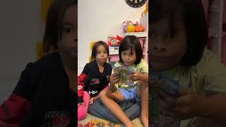 LEIKA DIKERJAIN BUNDA GAK SADAR KALO PAKE FILTER MUKANYA JADI LUCU #leika #viral #shorts
