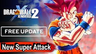 NEW Super Saiyan God SUPER Attack Is Completely Broken In Dragon Ball Xenoverse 2 Free Update!