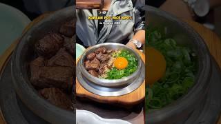 New Korean Pot Rice in Sydney CBD #sydney #sydneyeats #sydneyfood #koreanfood #food #sydneyfoodie