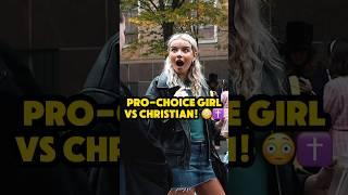 ‼️ FEMINIST GETS COOKED BY CHRISTIAN!