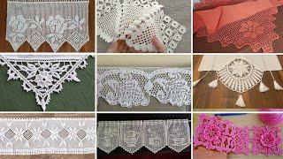 GORGEOUS and elegant  CROCHET  Lace  Patterns for all things #lacesample #viral #trending #beauty